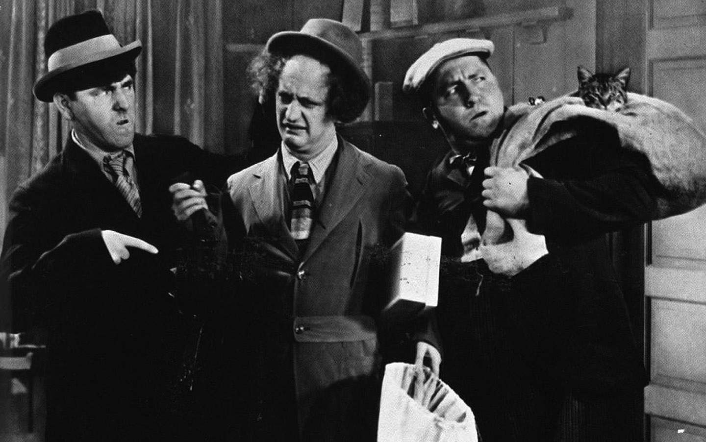 The Three Stooges Wallpaper And Background Image - Three Stooges Hi Res , HD Wallpaper & Backgrounds