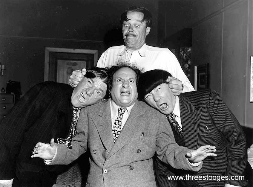 Three Stooges Knocking Heads , HD Wallpaper & Backgrounds