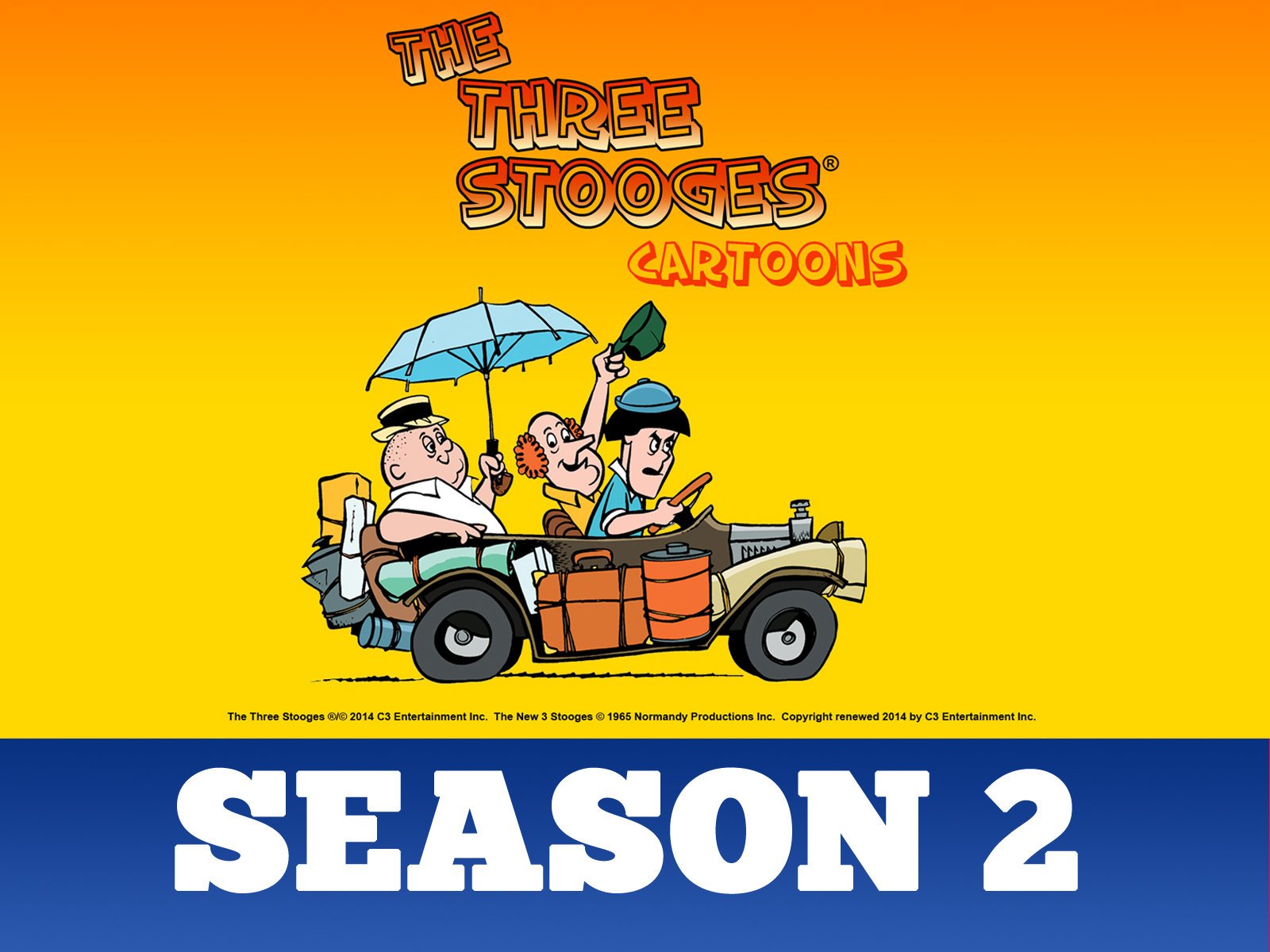 The New Three Stooges Cartoons - Three Stooges Cartoon , HD Wallpaper & Backgrounds