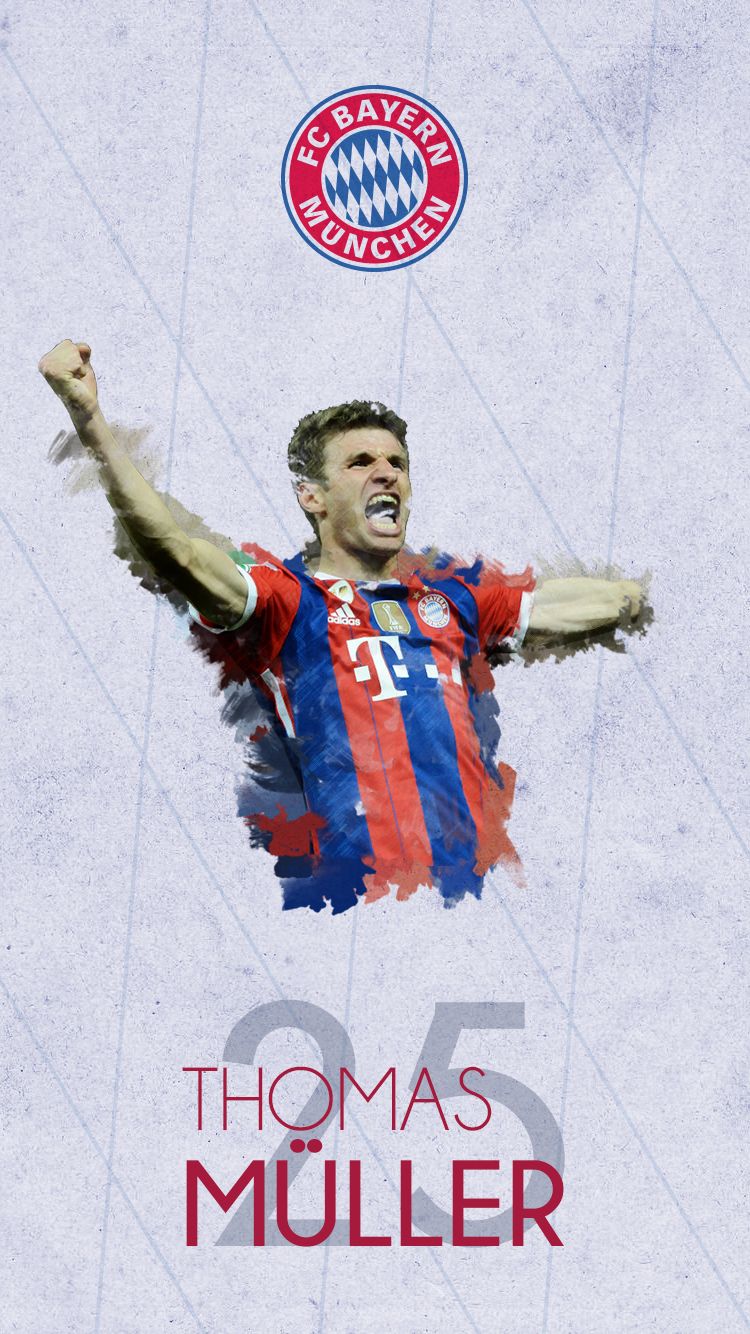 Thomas Müller Phone Wallpaper - Thomas Muller Wallpaper Iphone , HD Wallpaper & Backgrounds