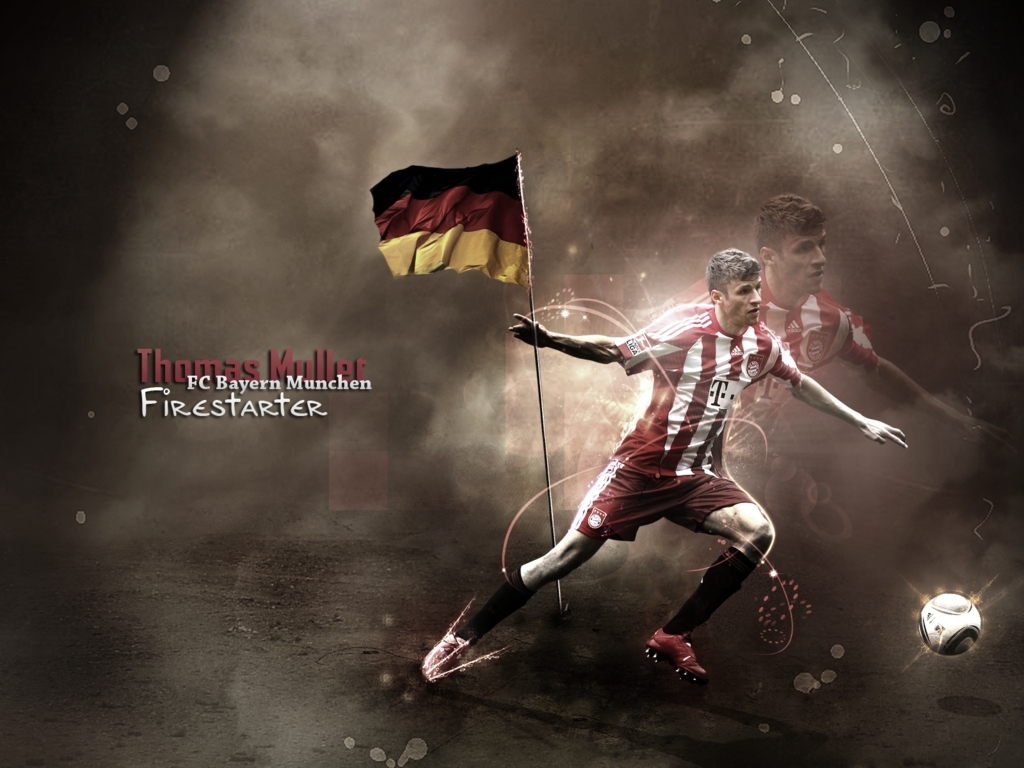 Poster Thomas Muller , HD Wallpaper & Backgrounds