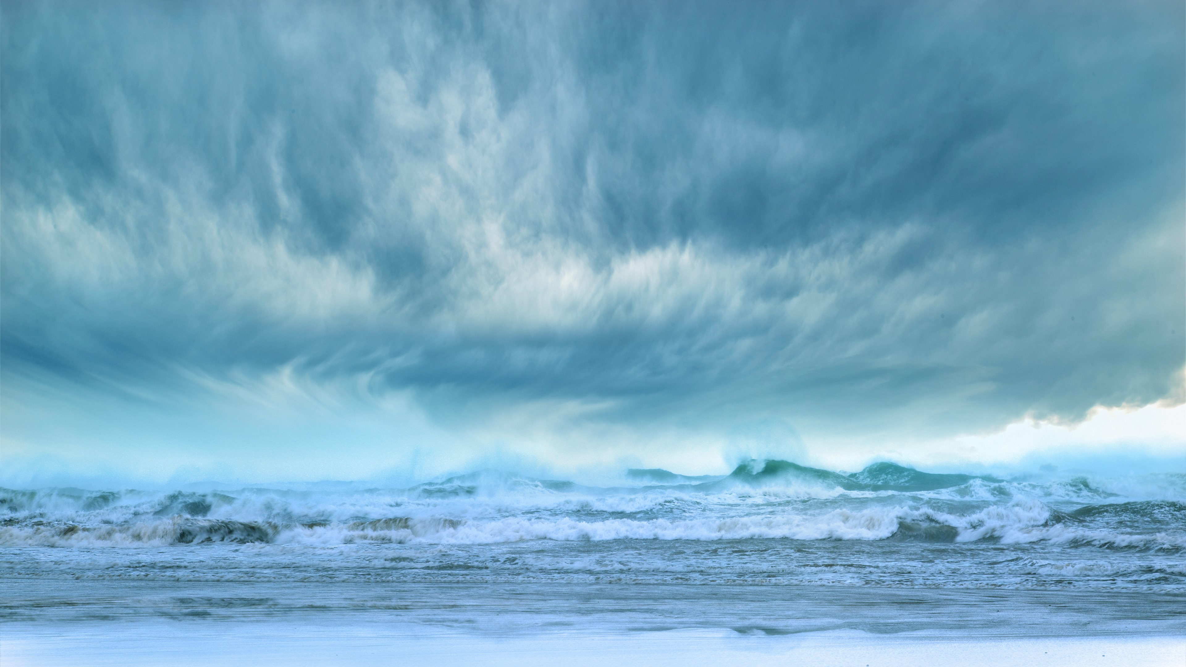Stormy Sea - Large Ocean Background , HD Wallpaper & Backgrounds