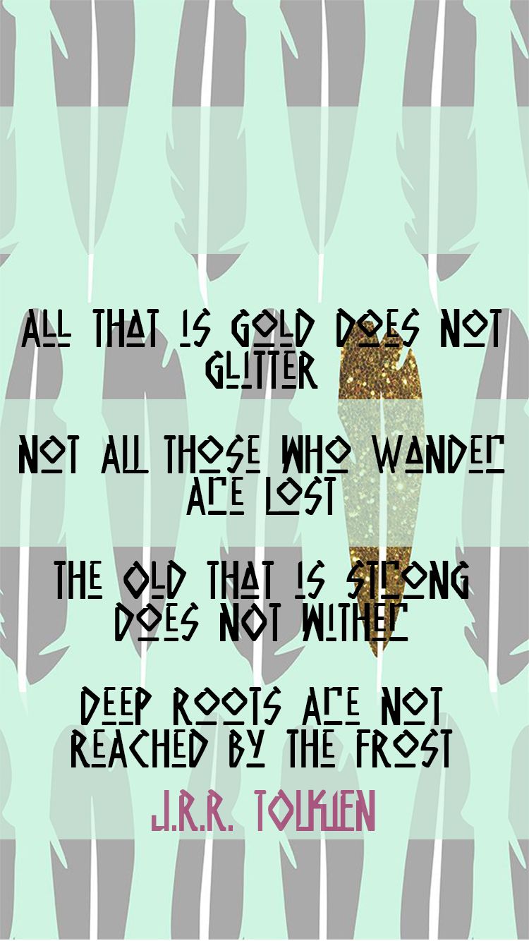 Percy Jackson - Tolkien Quote Wallpaper Phone , HD Wallpaper & Backgrounds