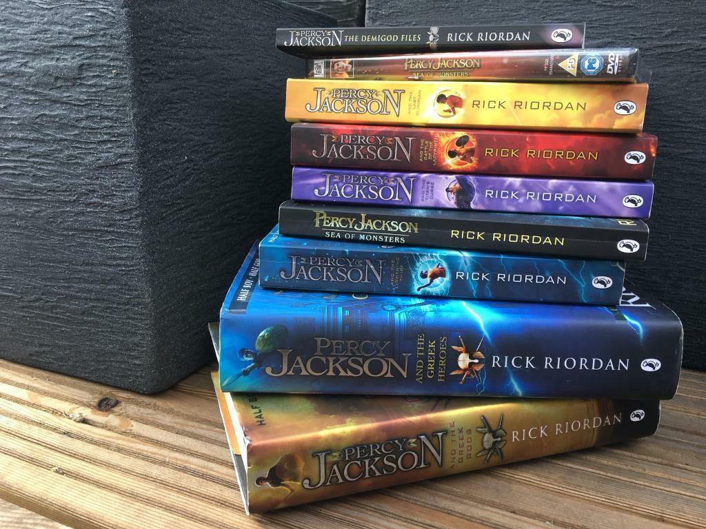 Percy Jackson Trilogy Set By Rick Riordan - Percy Jackson All Books , HD Wallpaper & Backgrounds
