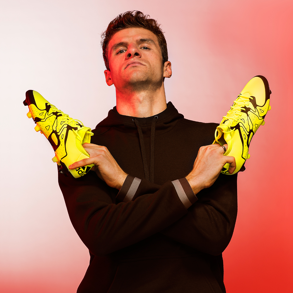 Thomas Muller Fond Ecran Wallpaper - Red Adidas X Cleats , HD Wallpaper & Backgrounds