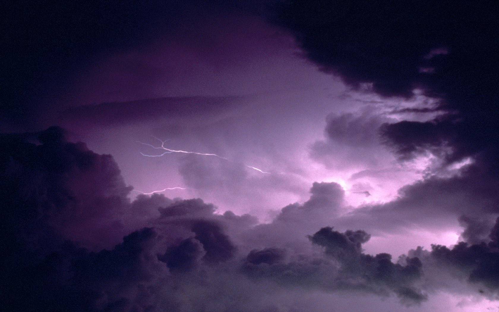 Lightning Storm Clouds - Stormy Weather Background , HD Wallpaper & Backgrounds
