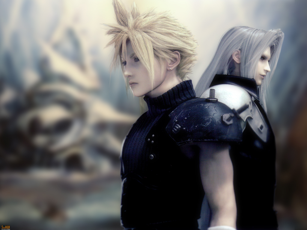 View Fullsize Final Fantasy Vii Image - Hd Anime Final Fantasy , HD Wallpaper & Backgrounds