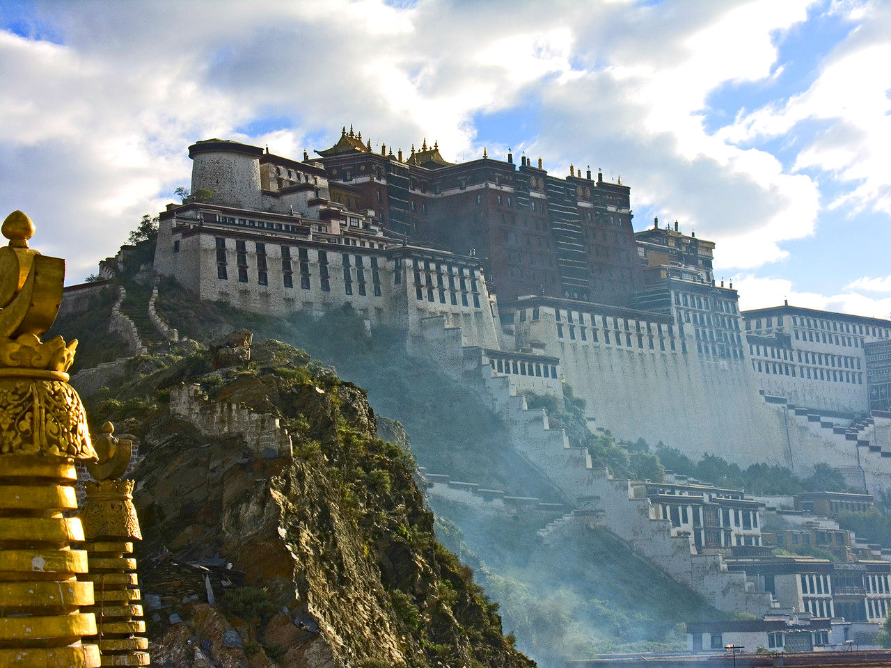 Potala Palace, Winter Palace Of The Dalai Lama - Potala Palace , HD Wallpaper & Backgrounds