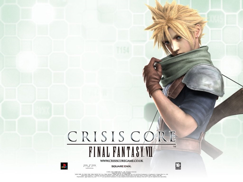 Final Fantasy 7 Crisis Core Cloud Strife Wallpapers - Cloud Strife Crisis Core , HD Wallpaper & Backgrounds