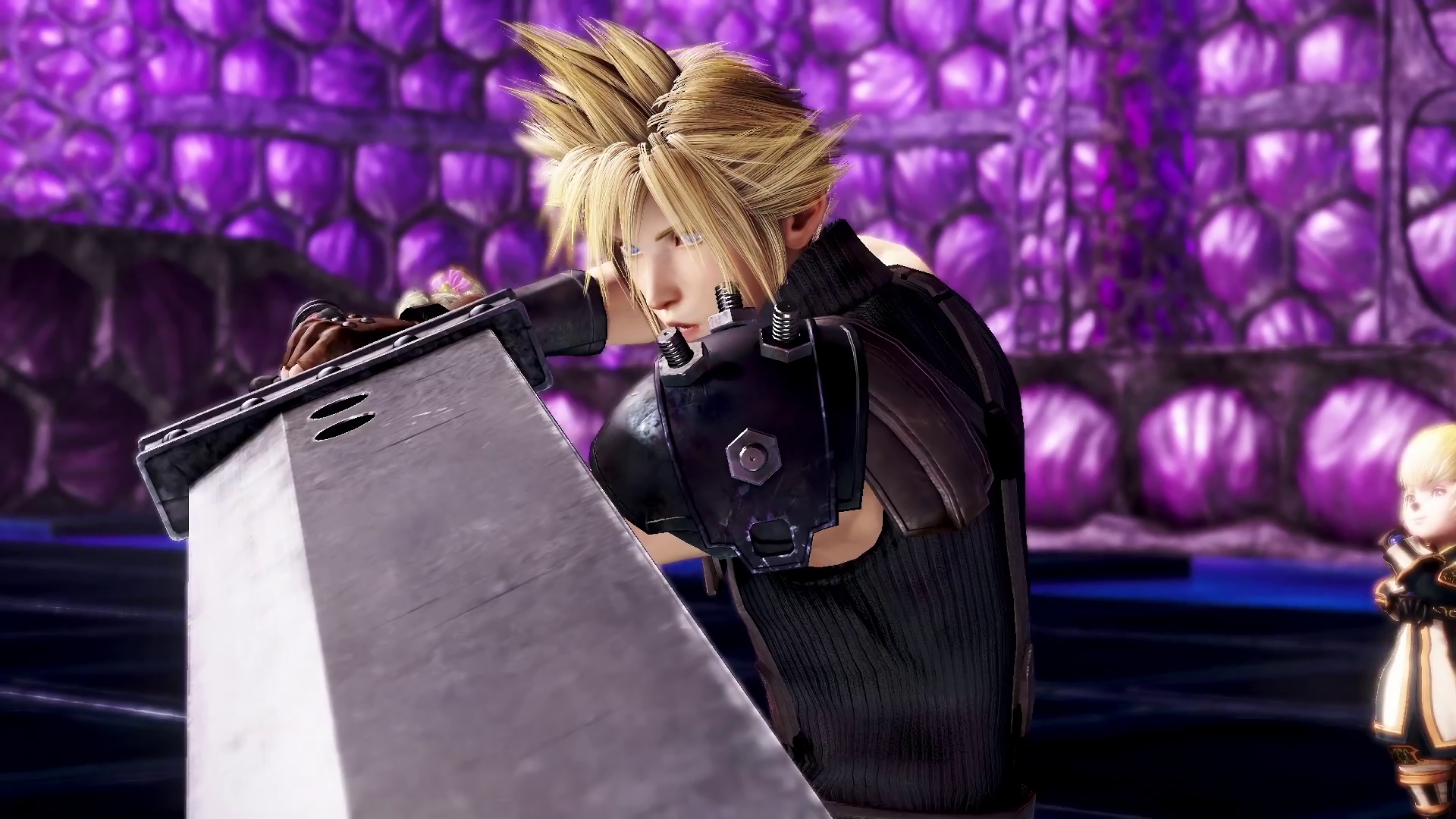 Cloud Strife Dissidia Final Fantasy Nt Video Game Thumbnail - Cloud Strife Dissidia Nt , HD Wallpaper & Backgrounds