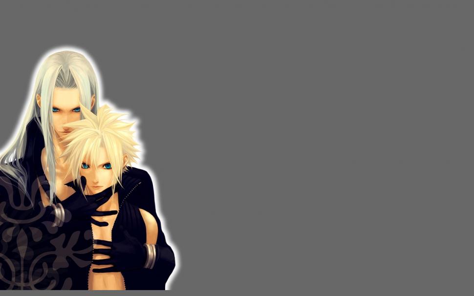 Final Fantasy 7 Cloud & Sephroth Strife Ff7 Final Fantasy - Hd Final Fantasy 9 , HD Wallpaper & Backgrounds