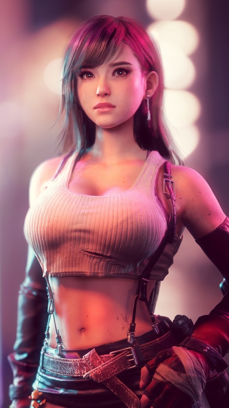 Tifa Lockhart In Final Fantasy Vii - Tifa Lockhart , HD Wallpaper & Backgrounds