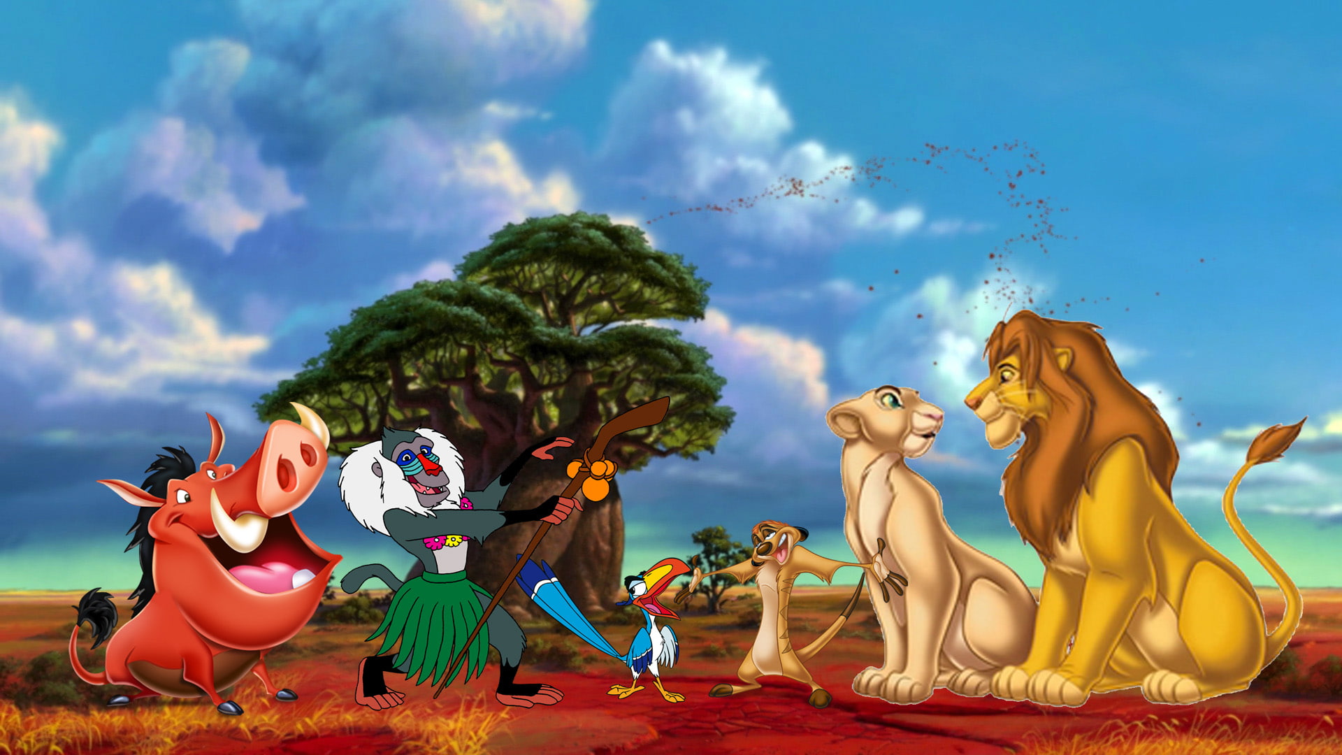 The Lion King Rafiki Friend Of Mufase He Presented - Lion King Toys 2019 , HD Wallpaper & Backgrounds