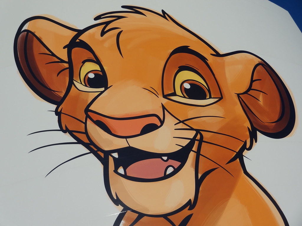 Full Size Of Simba Drawing Images Easy On Tree Ranveer - Cartoon , HD Wallpaper & Backgrounds