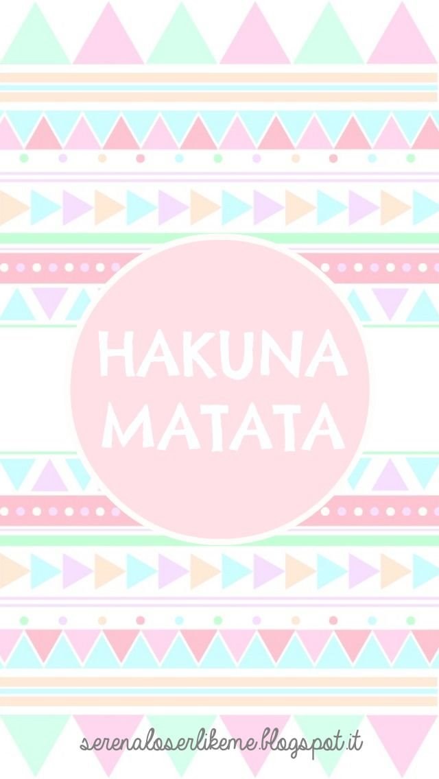 Iphone 5 Ethnic Hakuna Matata Wallpapers Homescreen - Hakuna Matata Iphone , HD Wallpaper & Backgrounds
