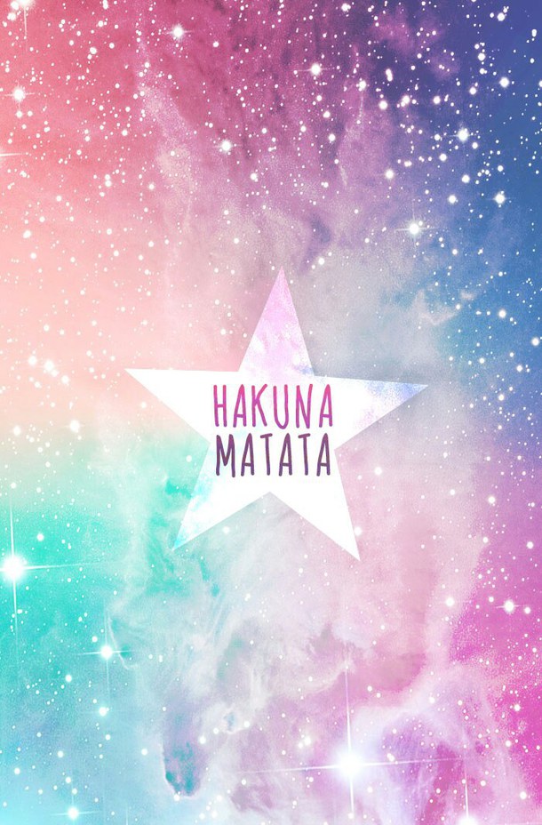 Hakuna Matata - Image - Hakuna Matata Galaxy , HD Wallpaper & Backgrounds