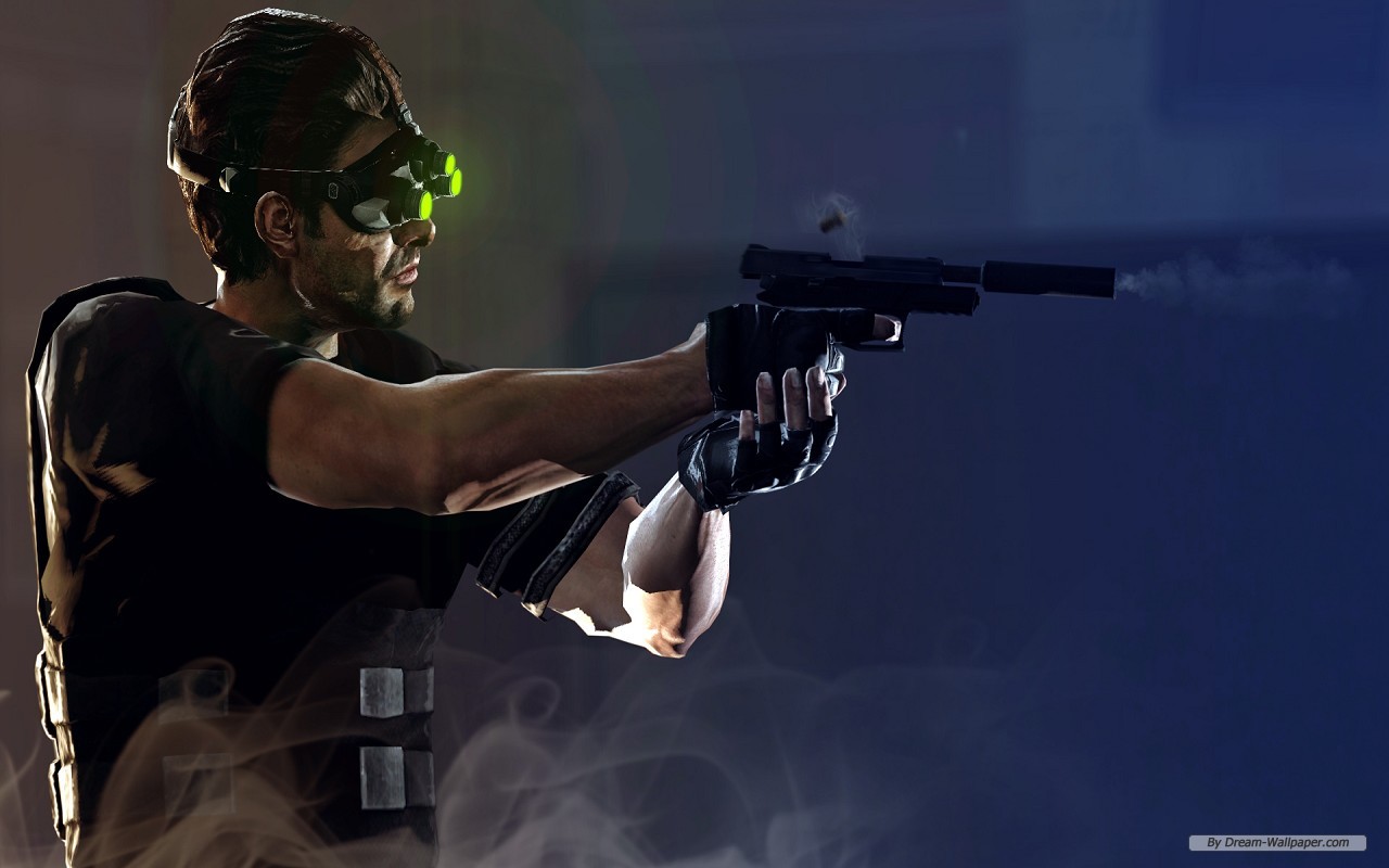 Free Game Wallpaper - Splinter Cell Guns , HD Wallpaper & Backgrounds