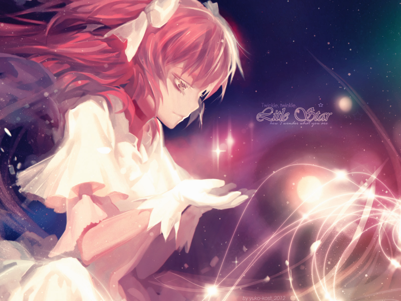 Puella Magi Madoka Magica Anime Wallpapers - Goddess Madoka , HD Wallpaper & Backgrounds