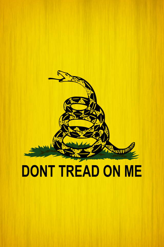 Gadsden-flag - Ancap Don T Tread On Me , HD Wallpaper & Backgrounds