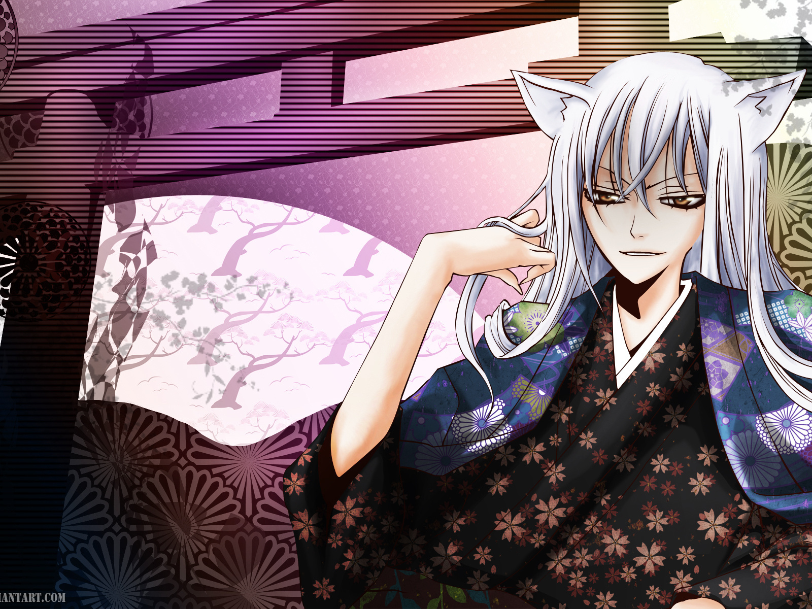 Guy, Tomoe, The Demon-fox, Very Nice God, Kamisama - Очень Приятно Бог Обои На Телефон , HD Wallpaper & Backgrounds