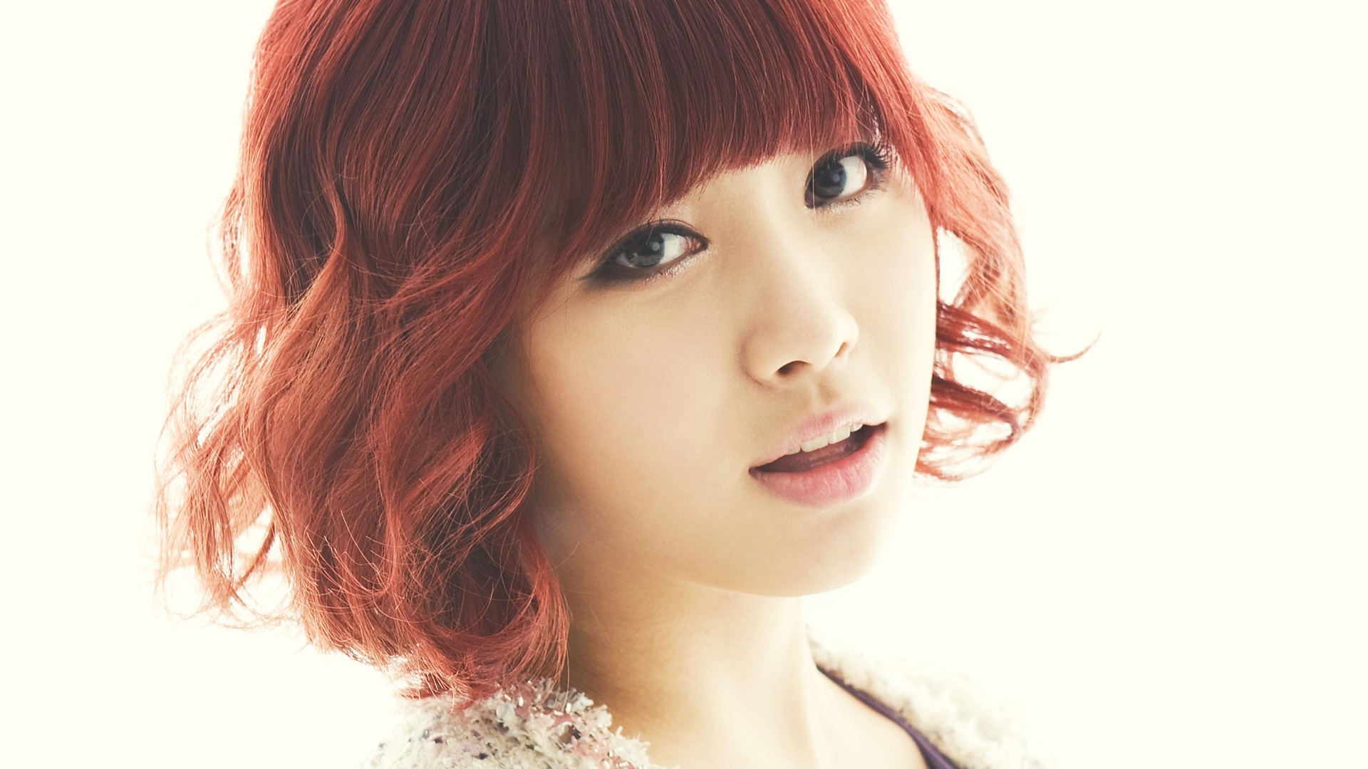K Pop, Girls Day, Kim Yura, Asian, Women, Face, Korean, - Korean Redhead , HD Wallpaper & Backgrounds