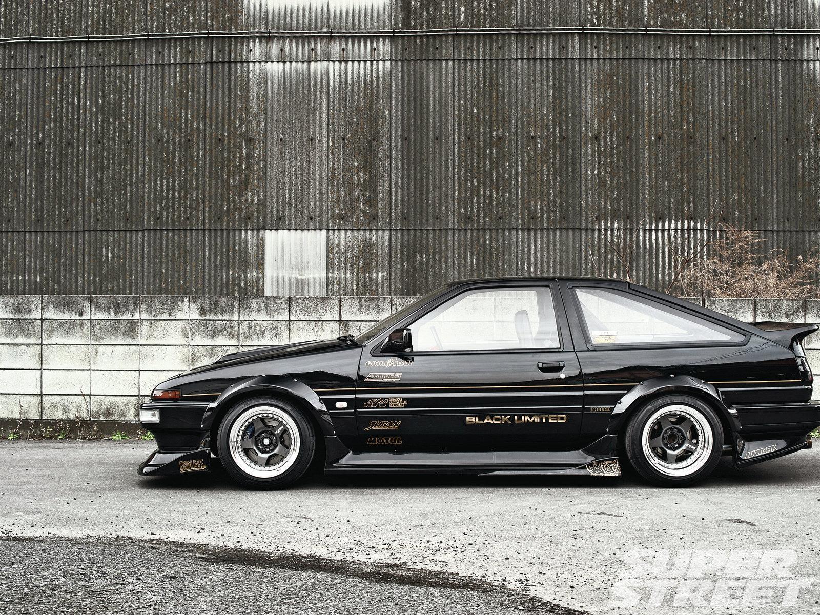 Toyota Ae86 Wallpaper - Toyota Ae86 Black Limited , HD Wallpaper & Backgrounds