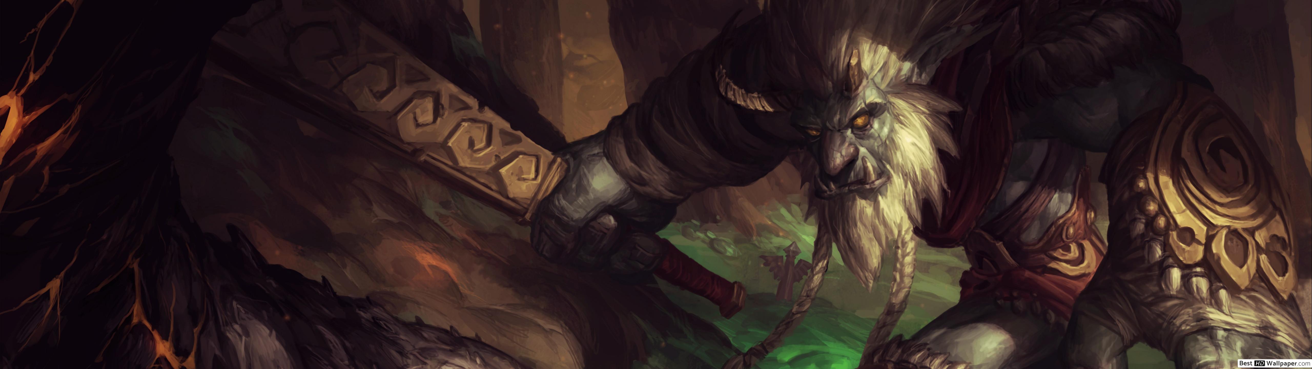 Dual - League Of Legends Trundle , HD Wallpaper & Backgrounds