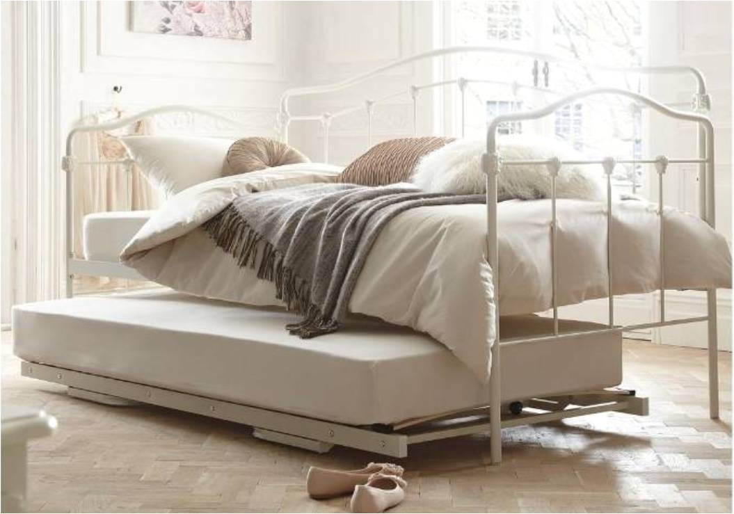 Pop Up Trundle Bed Ashley Furniture Ashley Iron Bed - Pop Trundle Bed , HD Wallpaper & Backgrounds