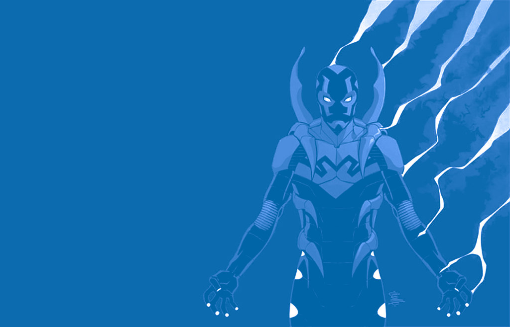 Blue Beetle Wallpaper - Blue Beetle Dc , HD Wallpaper & Backgrounds