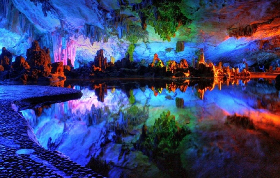 - Hd - Reed Flute Cave , HD Wallpaper & Backgrounds
