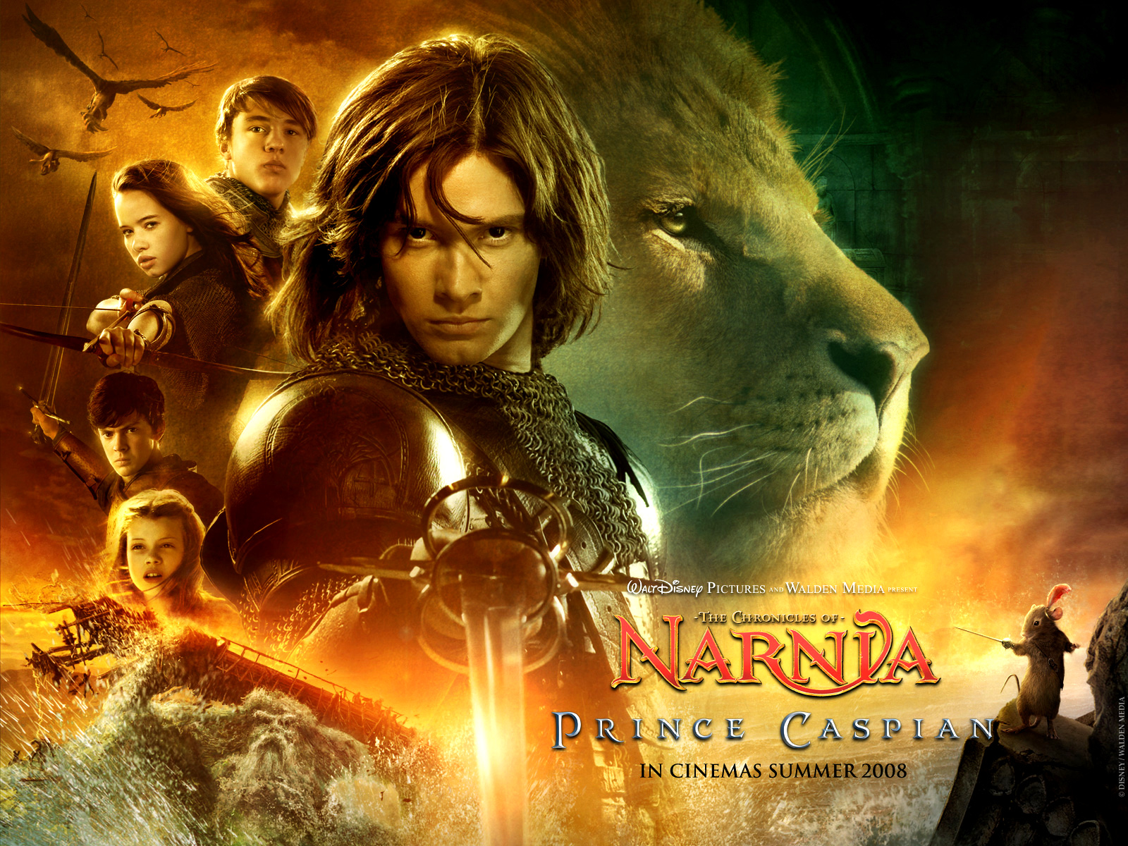 The Chronicles Of Narnia Prince Caspian Wallpaper - Harry Gregson Williams The Chronicles Of Narnia Prince , HD Wallpaper & Backgrounds