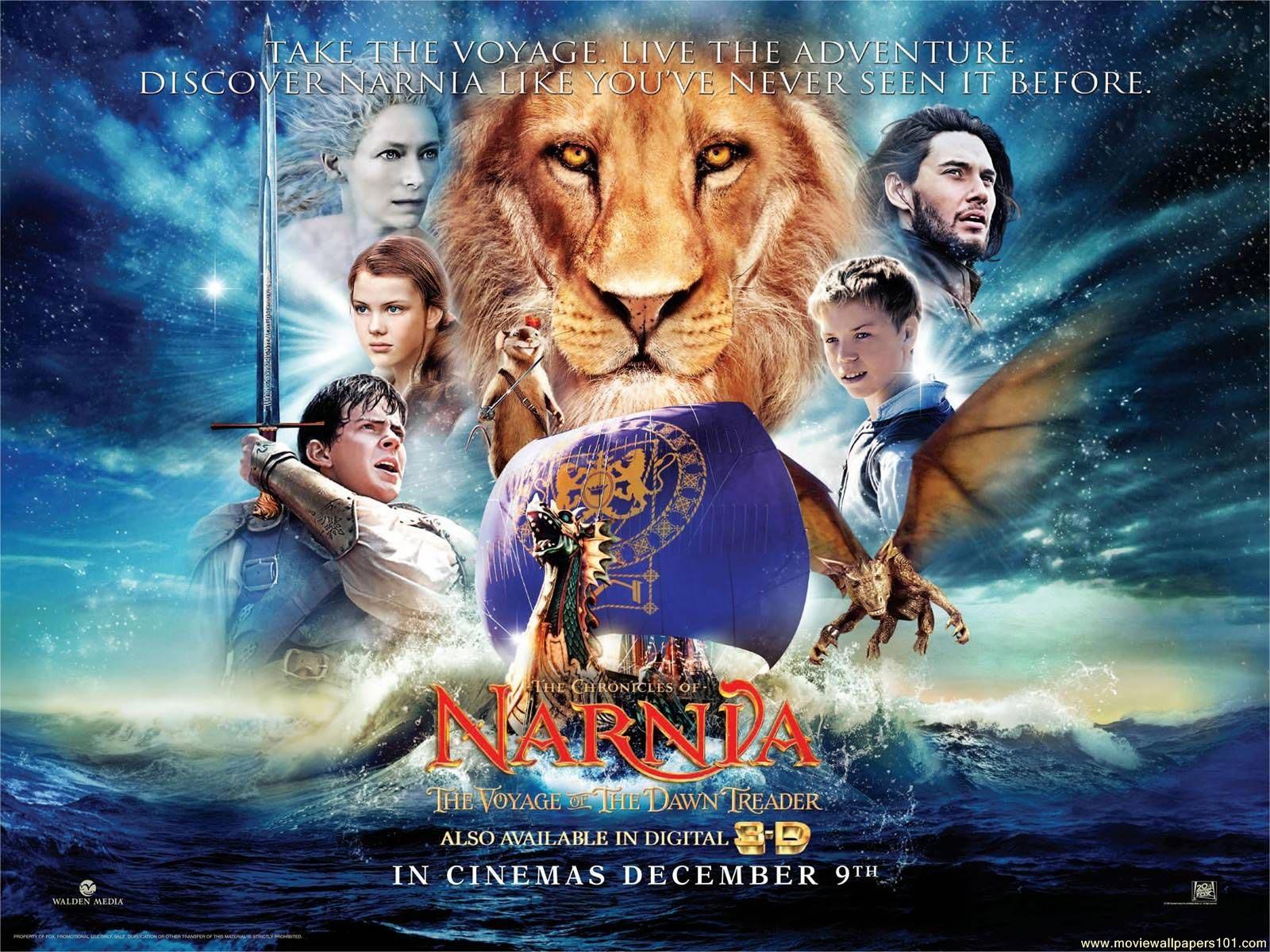 The Chronicles Of Narnia - Voyage Of The Dawn Treader , HD Wallpaper & Backgrounds