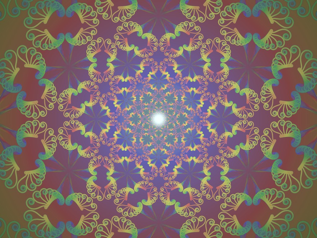 Soma - Fibonacci Spiral Psychedelic Art , HD Wallpaper & Backgrounds