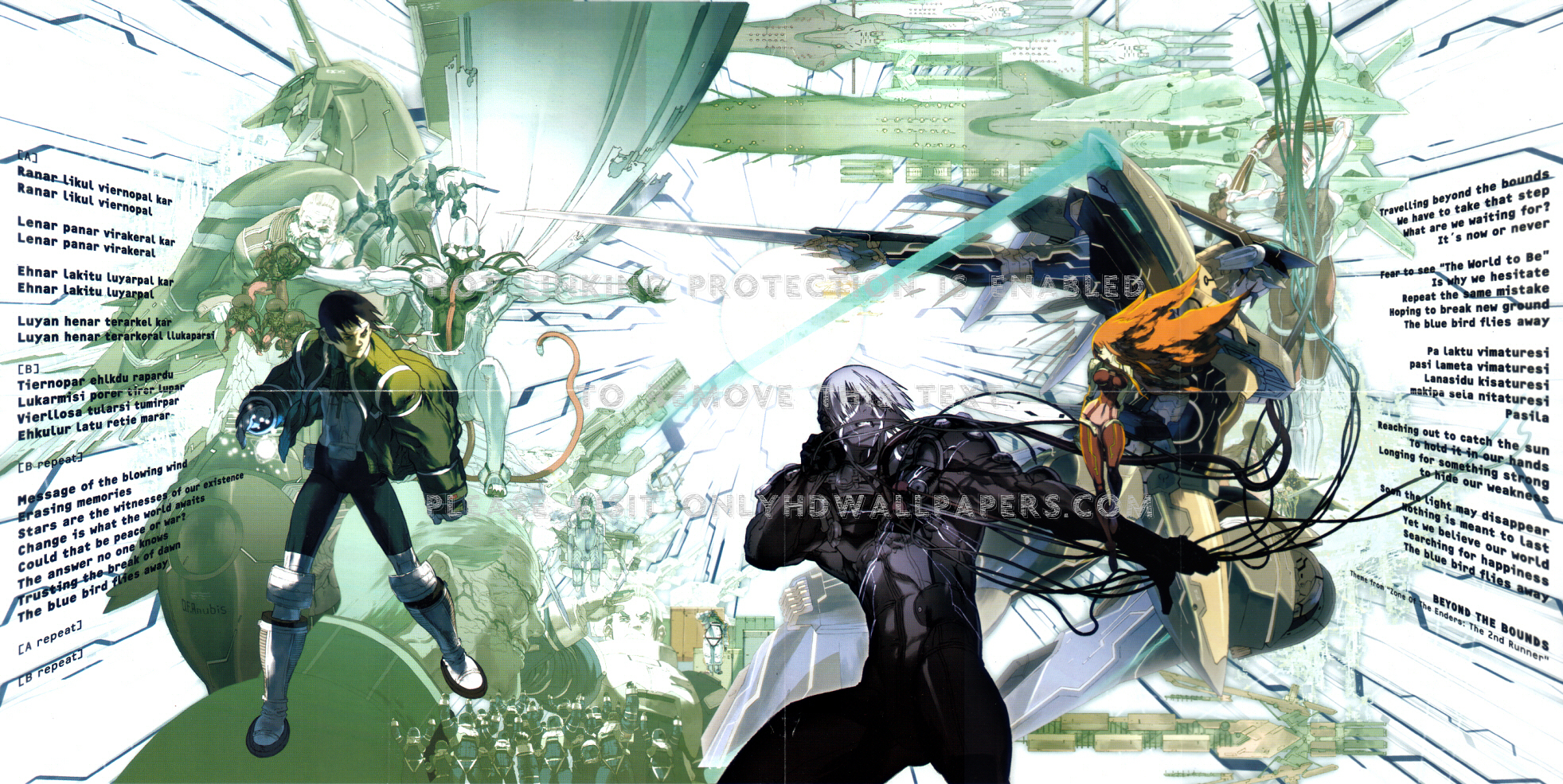 Zone Of The Enders The Second Runner Art , HD Wallpaper & Backgrounds