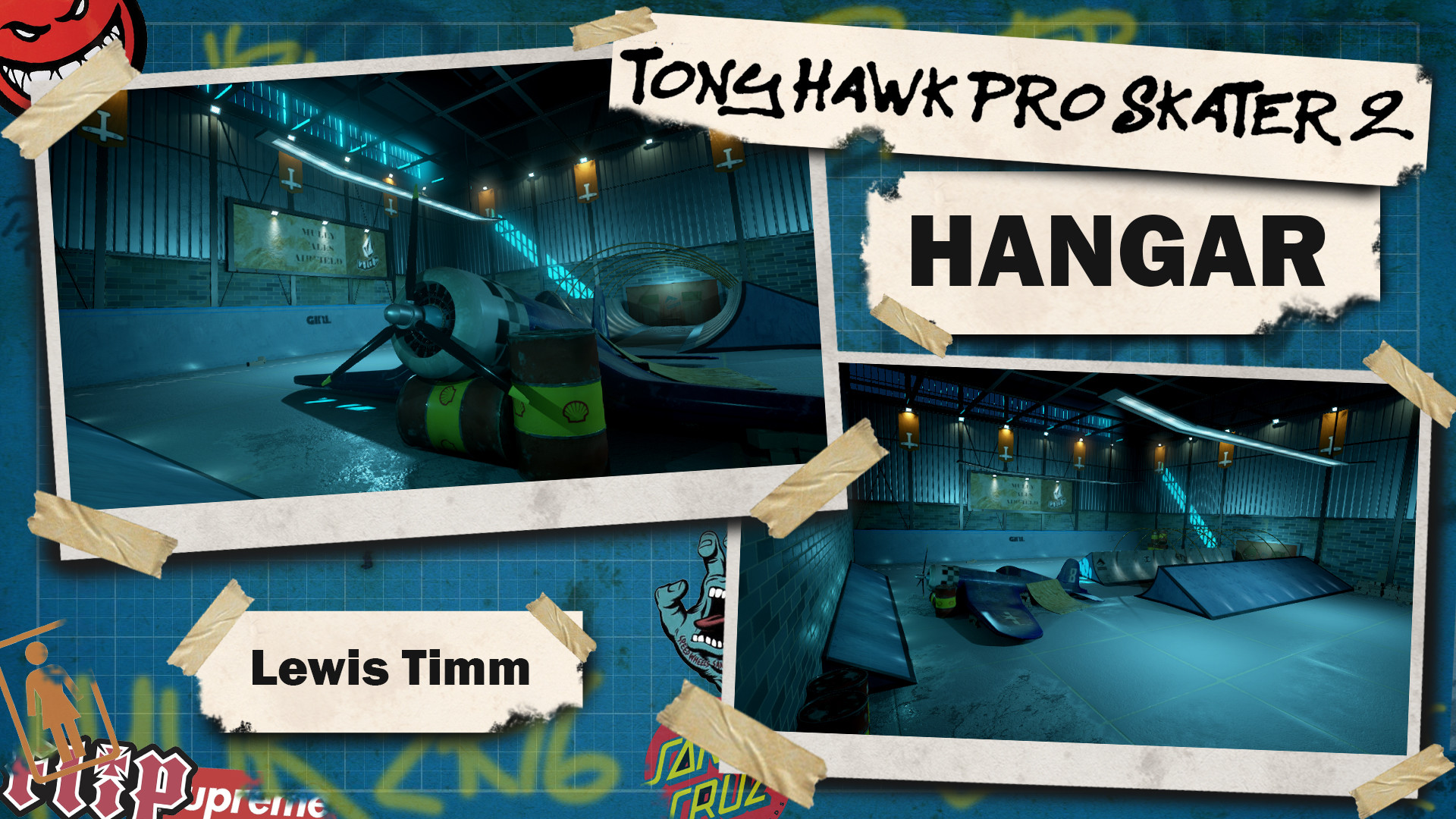 Unreal Engine - Tony Hawk's Pro Skater 2 Hangar , HD Wallpaper & Backgrounds