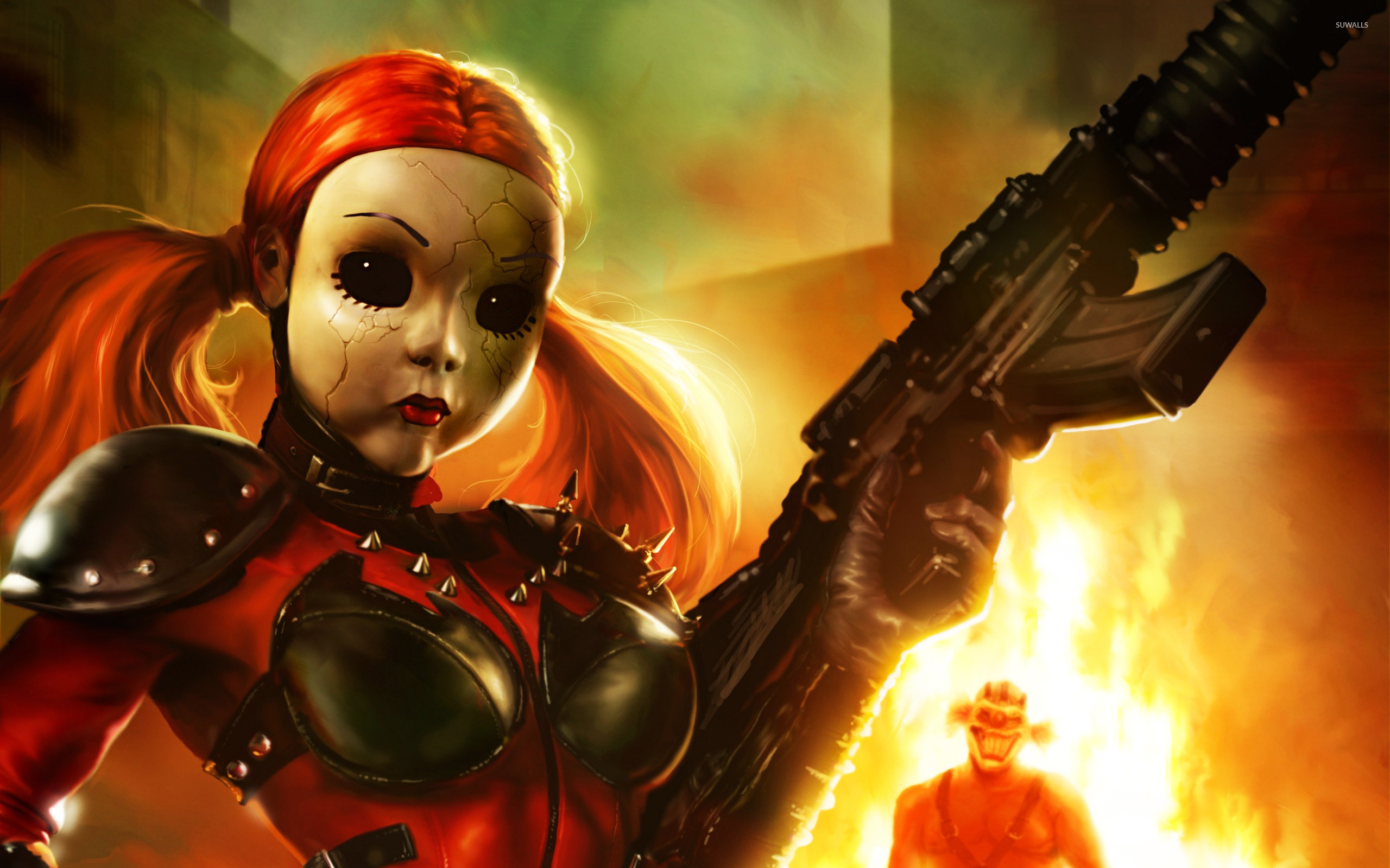 Twisted Metal Wallpaper - Doll Face From Twisted Metal , HD Wallpaper & Backgrounds