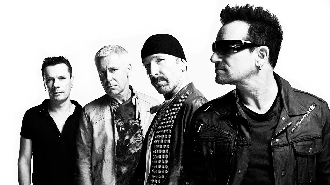 U2 Wallpaper - U2 Rock Band , HD Wallpaper & Backgrounds