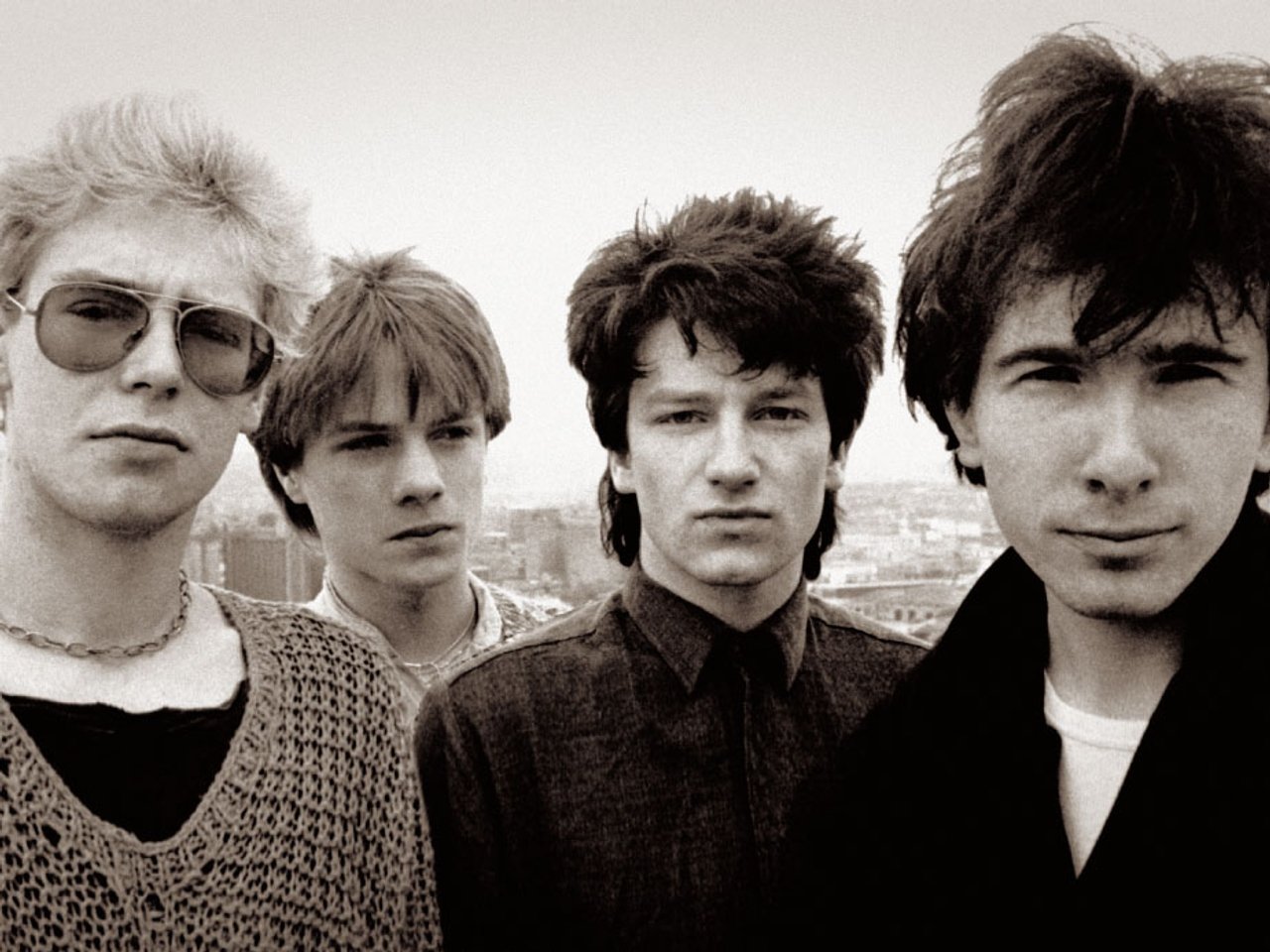 U2 Wallpapers Early Years - U2 Band Members Young , HD Wallpaper & Backgrounds