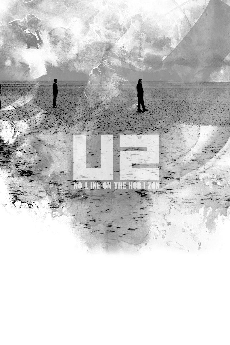 Wallpaper U2, Band, Silhouettes, Name, Background - Line On The Horizon , HD Wallpaper & Backgrounds