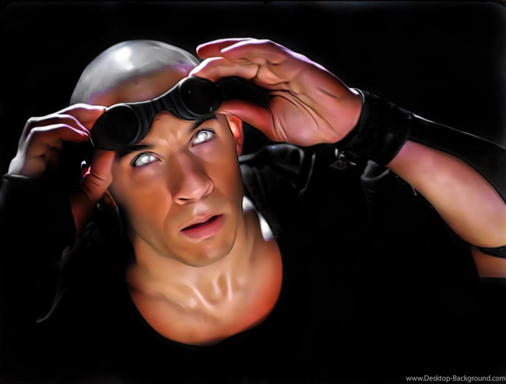 Vin Diesel Eyes In Riddick , HD Wallpaper & Backgrounds