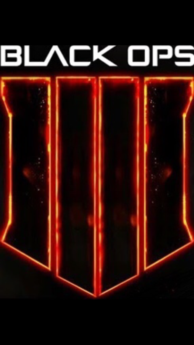 Call Of Duty Black Ops 4 Iphone Wallpaper Background - Call Of Duty Sign , HD Wallpaper & Backgrounds