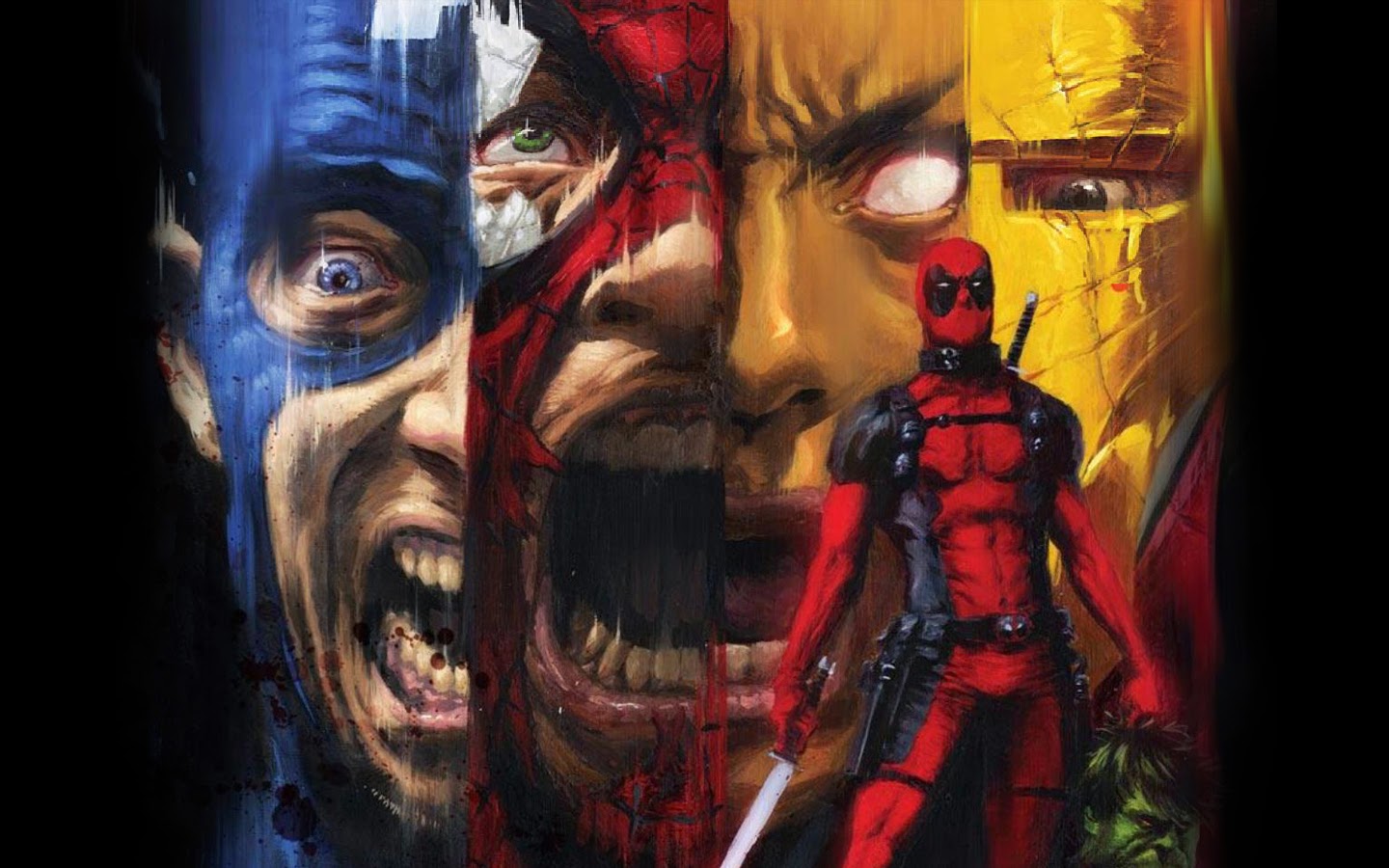 Comic Spiderman Wallpaper Full Hd, Amazing Wallpaper - Deadpool Kills The Marvel Universe , HD Wallpaper & Backgrounds