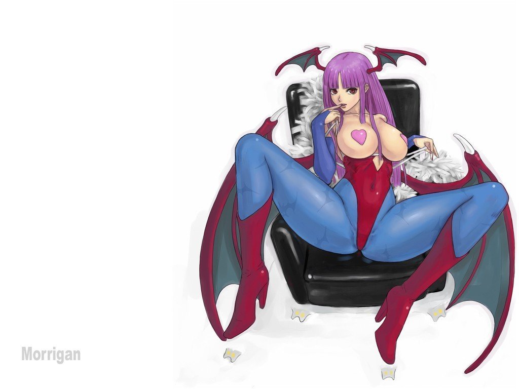 Athah Designs Morrigan Aensland Darkstalkers Vampire - Cartoon , HD Wallpaper & Backgrounds