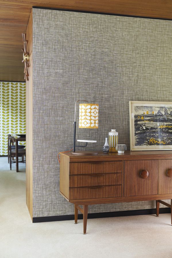 We Love This Scribble Wallpaper From The Orla Kiely - Orla Kiely Scribble , HD Wallpaper & Backgrounds