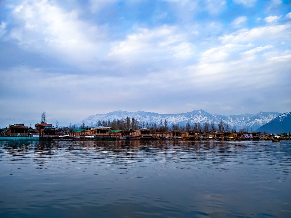 Landscape, Dal Lake, Srinagar, View, Himalayas, Kashmir - Dal Lake , HD Wallpaper & Backgrounds
