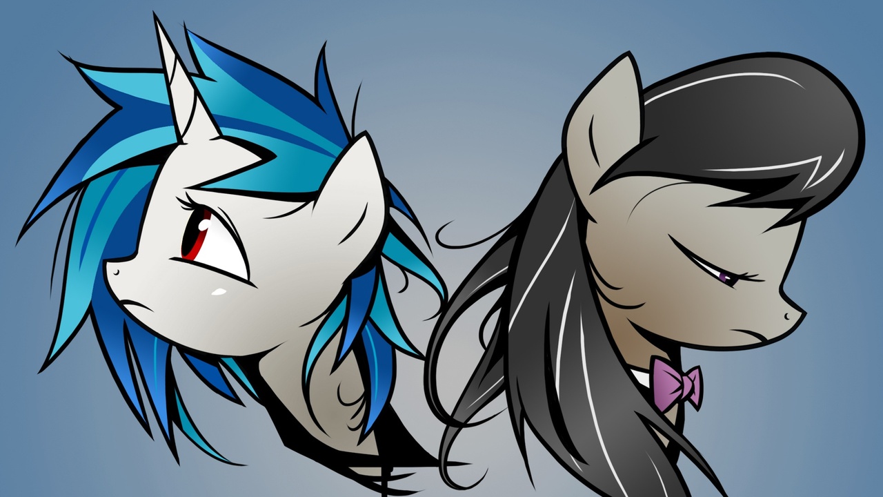 Octavia Octavia Melody Vinyl Scratch My Little Pony - Octavia And Vinyl Mlp , HD Wallpaper & Backgrounds