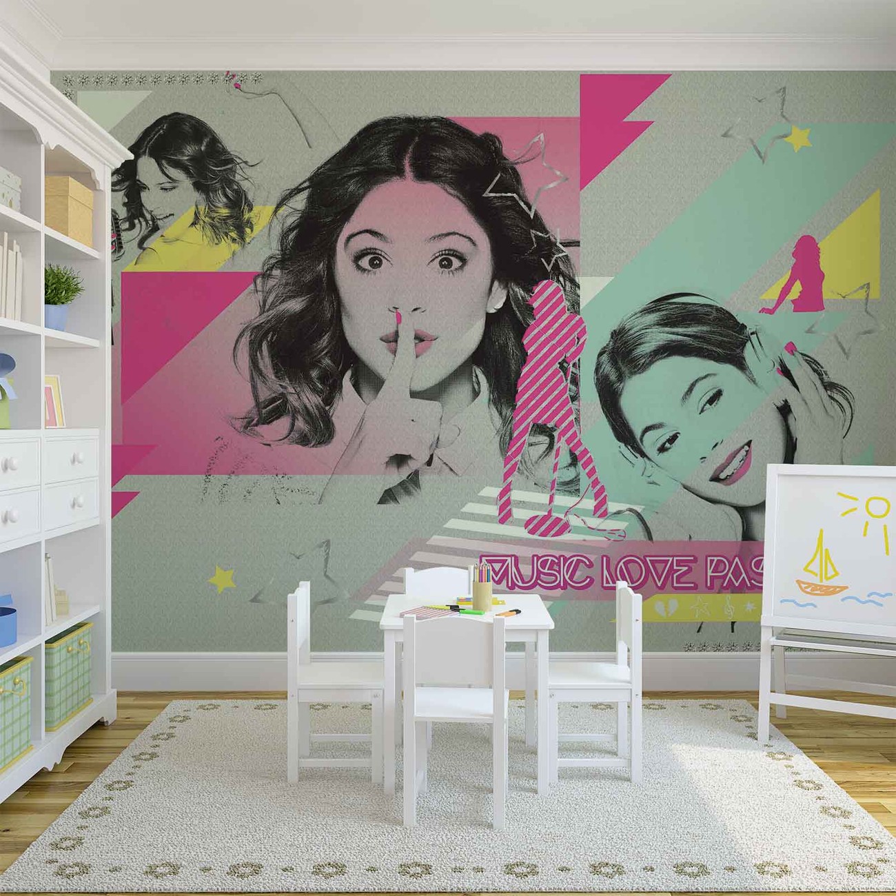 5 - Murals Design Hello Kitty , HD Wallpaper & Backgrounds