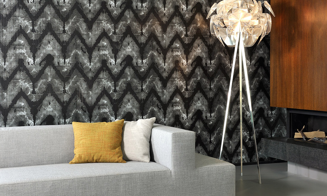 Shibori Wallcovering Inspired By Tie-dyeing Techniques - Arte Shibori , HD Wallpaper & Backgrounds