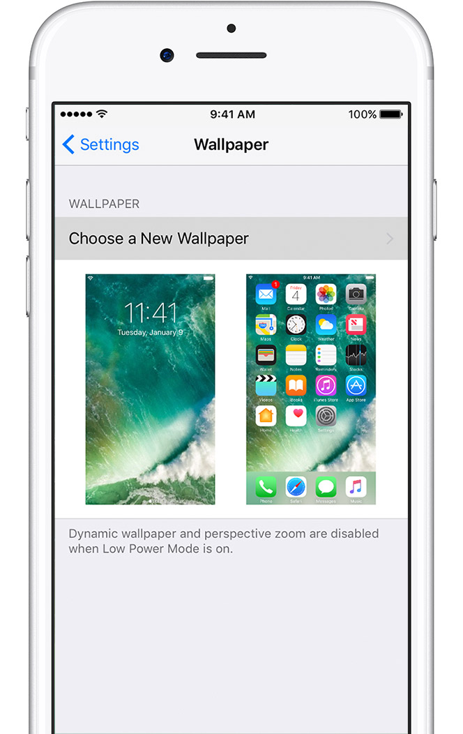 Wallpaper Settings - Ios Wallpaper Setting , HD Wallpaper & Backgrounds