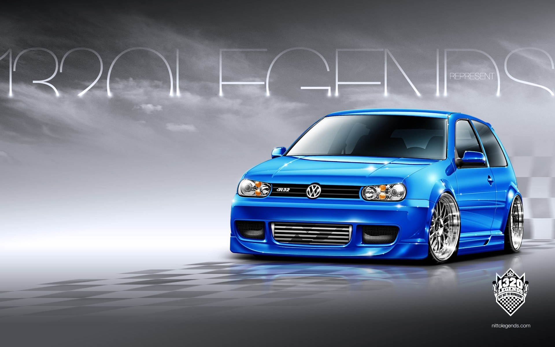 Volkswagen R32 Wallpaper Hd - Vw Tuning R32 Golf , HD Wallpaper & Backgrounds